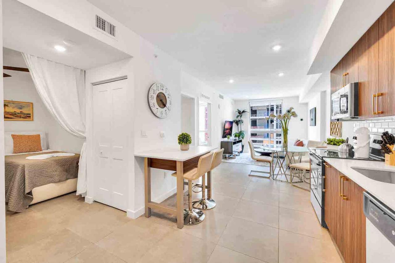 Apartamento Modern Unit In Downtown Miami With Free Parking Exterior foto